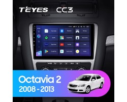 Teyes CC3 Skoda Octavia 2 A5 2008-2013 10" Штатна магнітола