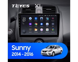 Teyes X1 2+32Gb Nissan Sunny 2014-2016 10" Штатна магнітола