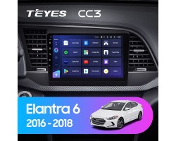 Teyes CC3 Hyundai Elantra 6 2015-2018 9" Штатна магнітола