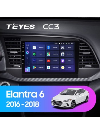 Teyes CC3 Hyundai Elantra 6 2015-2018 9" Штатна магнітола