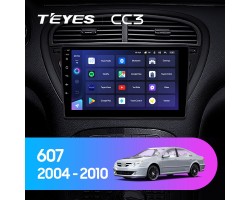 Teyes CC3 Peugeot 607 2004-2010 9" Штатная магнитола