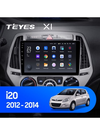 Teyes X1 2+32Gb Hyundai i20 2 2012-2014 9" Штатна магнітола