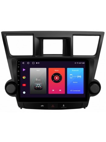 Штатна магнітола Sigma F10216 2+32 Gb Toyota Highlander 2 XU40 2007-2013 (B) 10" CarPlay
