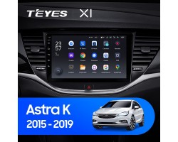 Teyes X1 2+32Gb Opel Astra K 2015-2019 9" Штатна магнітола