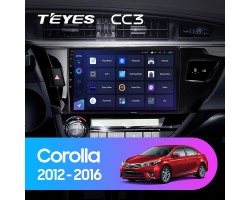 Teyes CC3 Toyota Corolla 11 2012-2016 10" Штатна магнітола