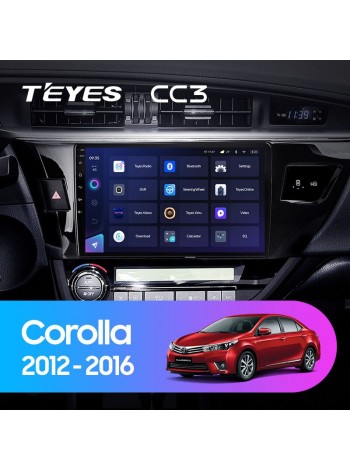 Teyes CC3 Toyota Corolla 11 2012-2016 10" Штатна магнітола