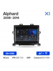 Teyes X1 2+32Gb Toyota Alphard H20 2008-2014 9" Штатная магнитола