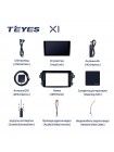 Teyes X1 2+32Gb Geely Emgrand X7 1 GX7 EX7 2011-2019 9" Штатная магнитола