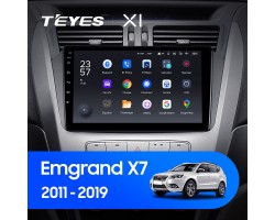 Teyes X1 2+32Gb Geely Emgrand X7 1 GX7 EX7 2011-2019 9" Штатна магнітола