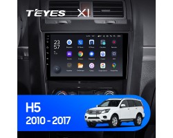 Teyes X1 2+32Gb Great Wall Hover H5 1 2010-2017 9" Штатная магнитола