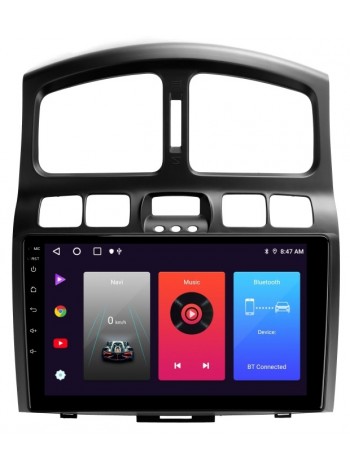 Штатна магнітола Sigma F9216 2+32 Гб Hyundai Santa Fe SM 2000-2012 For JAC S1 (Rein) 1 2007-2013 9" Carplay