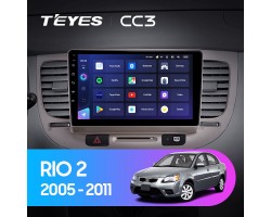 Teyes CC3 Kia RIO 2 2005-2011 9" Штатна магнітола