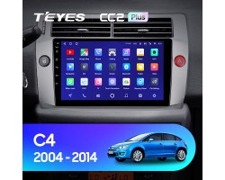 Teyes CC2 PLUS Citroen C4 LA LC C-Triomphe C-Quatre 2004-2014 9" Штатная магнитола