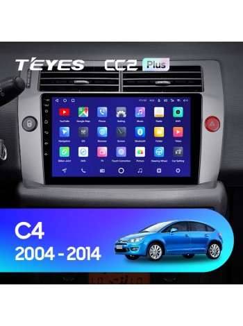 Teyes CC2 PLUS Citroen C4 LA LC C-Triomphe C-Quatre 2004-2014 9" Штатная магнитола