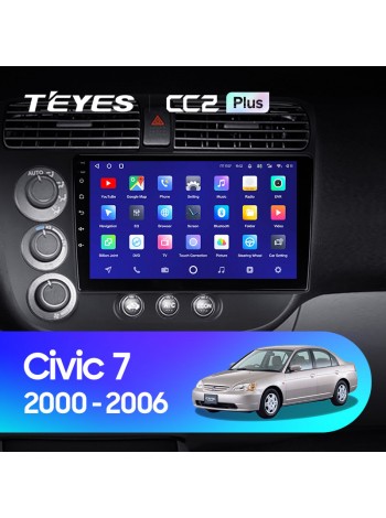 Teyes CC2 PLUS Honda Civic 7 2000-2006 9" Штатная магнитола