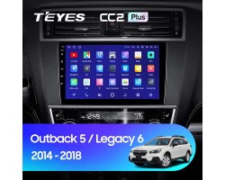 Teyes CC2 PLUS Subaru Outback 5 2014-2018 Legacy 6 2014-2017 9" Штатная магнитола