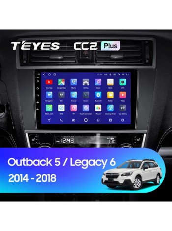 Teyes CC2 PLUS Subaru Outback 5 2014-2018 Legacy 6 2014-2017 9" Штатна магнітола