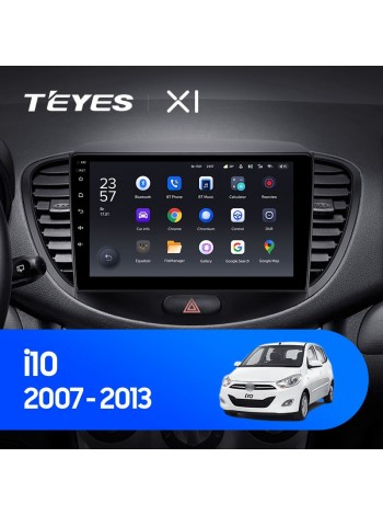 Teyes X1 2+32Gb Hyundai i10 2007-2013 9" Штатна магнітола