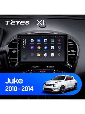 Teyes X1 2+32Gb Nissan Juke 2010-2014 9" Штатная магнитола