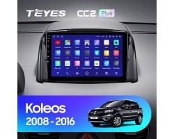 Teyes CC2 PLUS Renault Koleos 2008 - 2016 9" Штатна магнітола