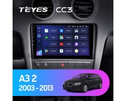 Teyes CC3 Audi A3 2, S3, RS3 9" Штатна магнітола
