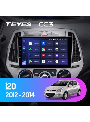 Teyes CC3 Hyundai i20 2 2012-2014 9" Штатна магнітола