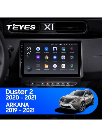 Teyes X1 2+32Gb Renault Duster / Arkana 2019 10" Штатна магнітола