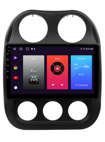 Штатна магнітола Sigma F10216 2+32 Gb Jeep Compass 1 MK 2009-2015 10" Carplay