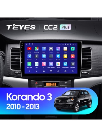 Teyes CC2 PLUS SsangYong Korando 3 2010-2013 9" Штатна магнітола