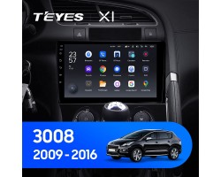 Teyes X1 2+32Gb Peugeot 3008 1 2009-2016 9" Штатная магнитола