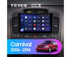 Teyes CC3 Kia Carnival VQ 2006-2014 9" Штатна магнітола