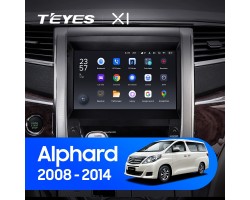 Teyes X1 2+32Gb Toyota Alphard H20 2008-2014 9" Штатная магнитола