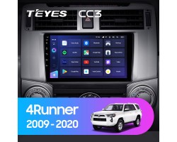 Teyes CC3 Toyota 4Runner 5 N280 2009 - 2020 9" Штатна магнітола