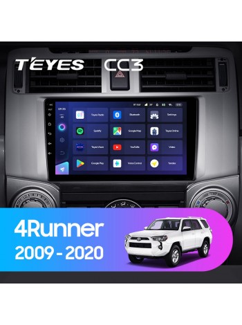 Teyes CC3 Toyota 4Runner 5 N280 2009 - 2020 9" Штатна магнітола