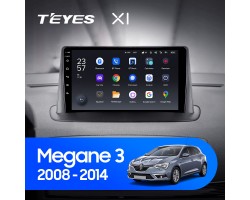 Teyes X1 2+32Gb Renault Megane 3 2008-2014 9" Штатна магнітола