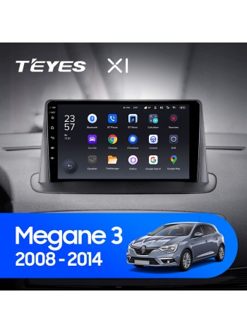 Teyes X1 2+32Gb Renault Megane 3 2008-2014 9" Штатна магнітола