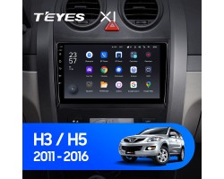 Teyes X1 2+32Gb Great Wall Haval H3 H5 2011-2016 9" Штатна магнітола