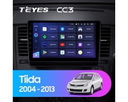 Teyes CC3 Nissan Tiida C11 2004-2013 9" Штатна магнітола