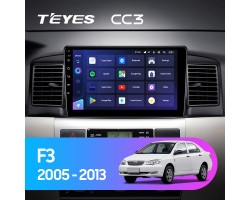 Teyes CC3 BYD F3 1 2005-2013 9" Штатна магнітола