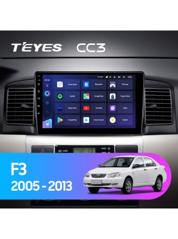Teyes CC3 BYD F3 1 2005-2013 9" Штатна магнітола