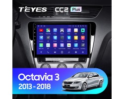Teyes CC2 PLUS Skoda Octavia 3 A7 2013-2018 10" Штатна магнітола