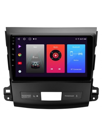 Штатна магнітола Sigma F9216 2+32 Gb Mitsubishi Outlander 2 CW0W 2005-2011 (A) 9" Carplay