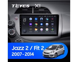 Teyes X1 2+32Gb Honda Jazz 2 GG Fit 2 GE 2007 - 2014 10" Штатна магнітола