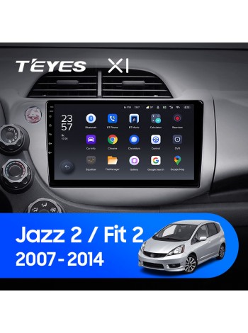 Teyes X1 2+32Gb Honda Jazz 2 GG Fit 2 GE 2007 - 2014 10" Штатна магнітола