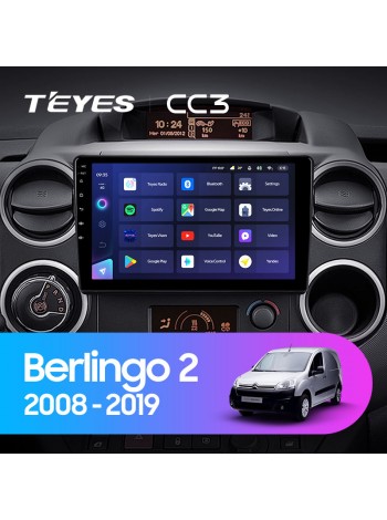 Teyes CC3 Citroen Berlingo 2 B9 2008-2019 9" Штатна магнітола