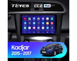 Teyes CC2 PLUS Renault Kadjar 2015-2017 9" Штатна магнітола
