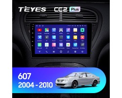 Teyes CC2 PLUS Peugeot 607 2004-2010 9" Штатна магнітола