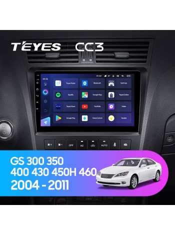 Teyes CC3 Lexus GS III 3 300 350 400 430 450H 460 2004-2011 9" Штатна магнітола
