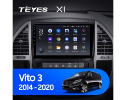 Teyes X1 2+32Gb Mercedes-Benz Vito 3 W447 2014-2020 10" Штатна магнітола