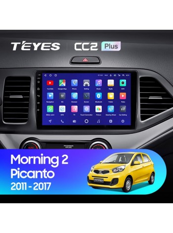 Teyes CC2 PLUS Kia Morning 2 picanto 2011 - 2017 9" Штатная магнитола